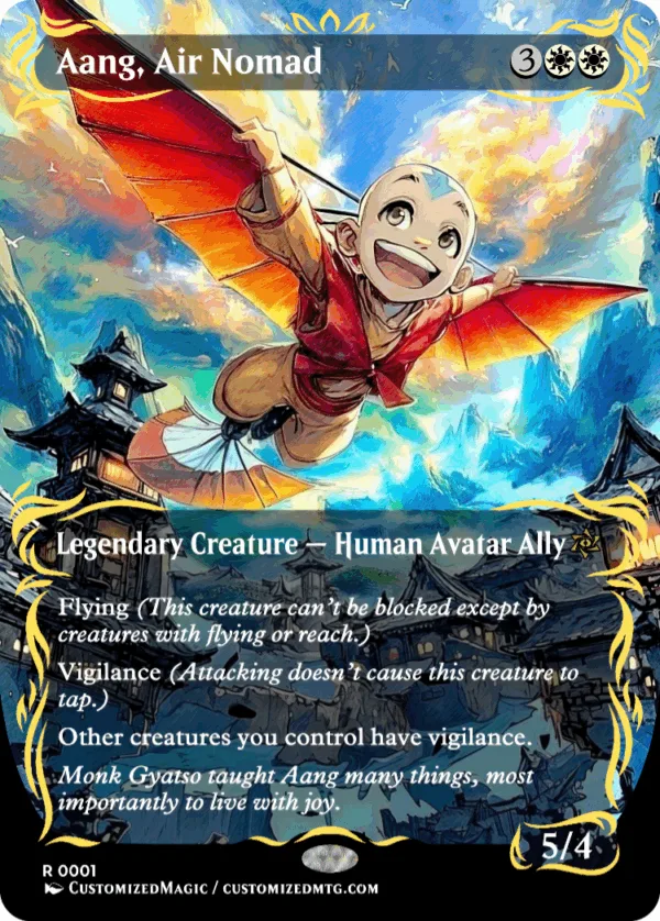 Avatar: The Last Airbender Eternal Commander - Chibi Edition - Part 1 Of 2  | Magic The Gathering Proxy Cards