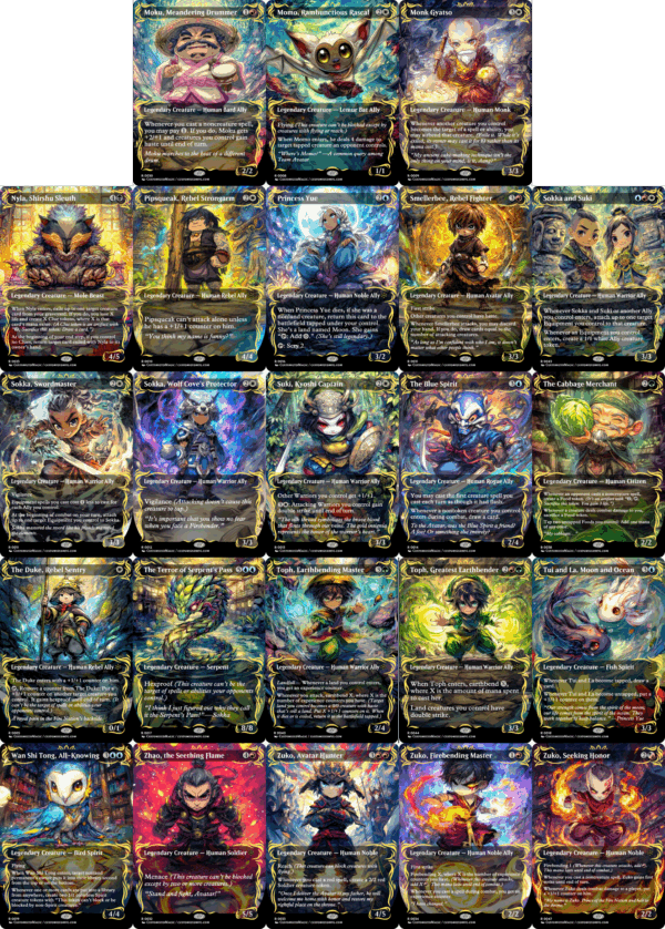 Avatar: The Last Airbender Eternal Commander - Chibi Edition - Part 2 ...