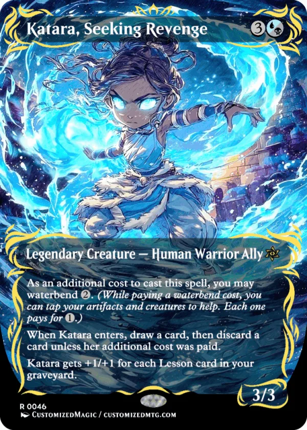 Avatar: The Last Airbender Eternal Commander - Chibi Edition - Part 1 Of 2  | Magic The Gathering Proxy Cards