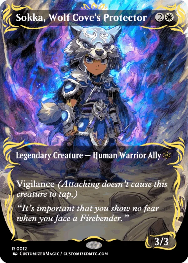 mtg cards with buyback Sokka, Tenacious Tactician [Avatar: The Last Airbender Prerelease Card main image 0