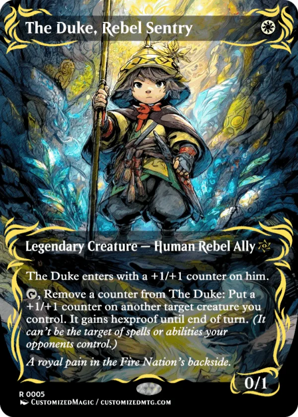 Avatar: The Last Airbender Eternal Commander - Chibi Edition - Part 2 Of 2  | Magic The Gathering Proxy Cards