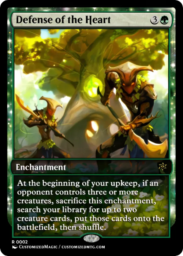Defense Of The Heart | Magic The Gathering Proxy Cards