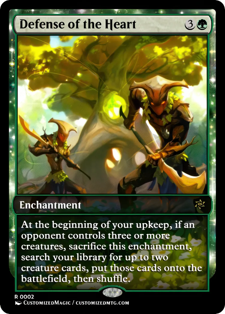 Defense of the Heart | Defense of the Heart.1 | Magic the Gathering / MTG Proxy Cards | Magic the Gathering Proxy Cards