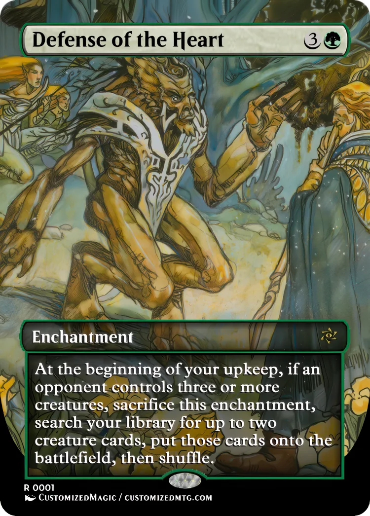 Defense of the Heart | Defense of the Heart.10 | Magic the Gathering / MTG Proxy Cards | Magic the Gathering Proxy Cards