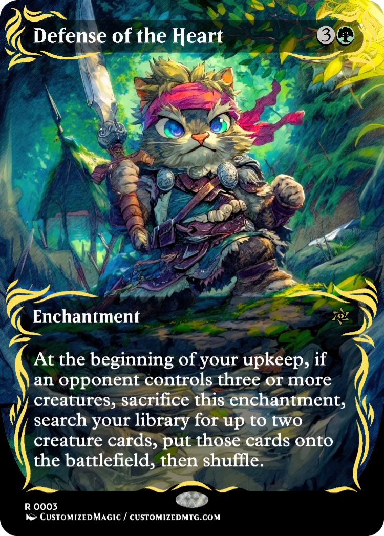 Defense of the Heart | Defense of the Heart.2 | Magic the Gathering / MTG Proxy Cards | Magic the Gathering Proxy Cards