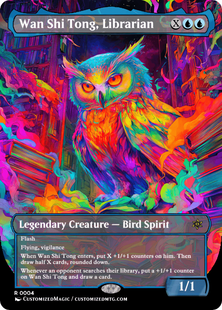 Wan Shi Tong, Librarian | Wan Shi Tong Librarian.3 | Magic the Gathering / MTG Proxy Cards | Wan Shi Tong Wan Shi Tong, Librarian - Image 4