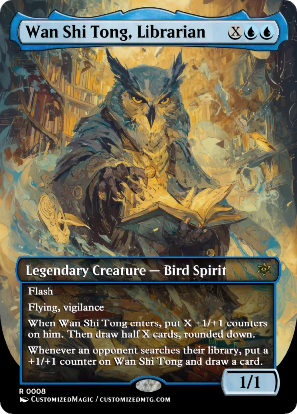 Wan Shi Tong, Librarian | Magic The Gathering Proxy Cards
