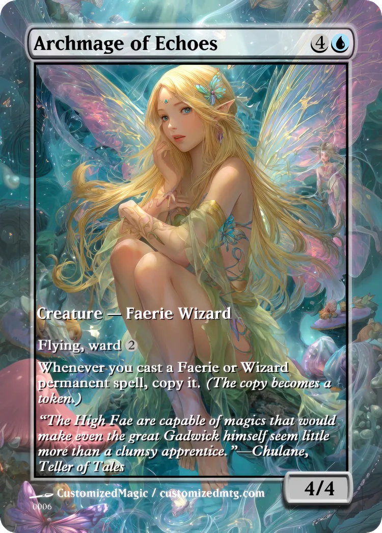 Archmage of Echoes | Archmage of Echoes.5 | Magic the Gathering / MTG Proxy Cards | Magic the Gathering Proxy Cards
