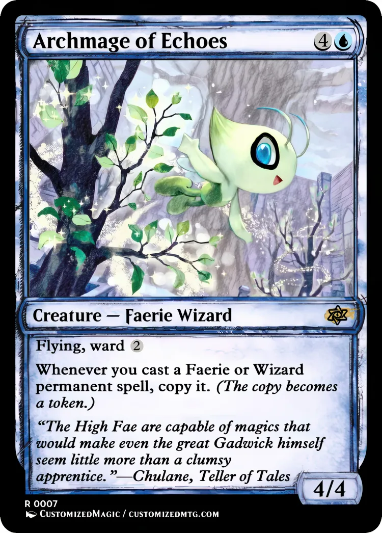 Archmage of Echoes | Archmage of Echoes.6 | Magic the Gathering / MTG Proxy Cards | Magic the Gathering Proxy Cards