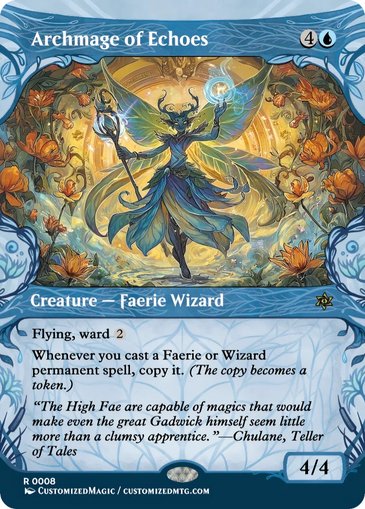 Archmage of Echoes | Archmage of Echoes.7 | Magic the Gathering / MTG Proxy Cards | Magic the Gathering Proxy Cards
