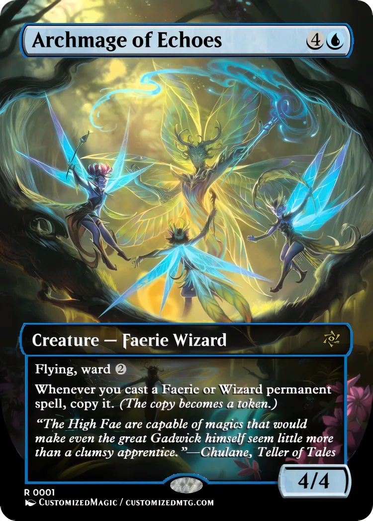 Archmage of Echoes | Archmage of Echoes | Magic the Gathering / MTG Proxy Cards | Magic the Gathering Proxy Cards