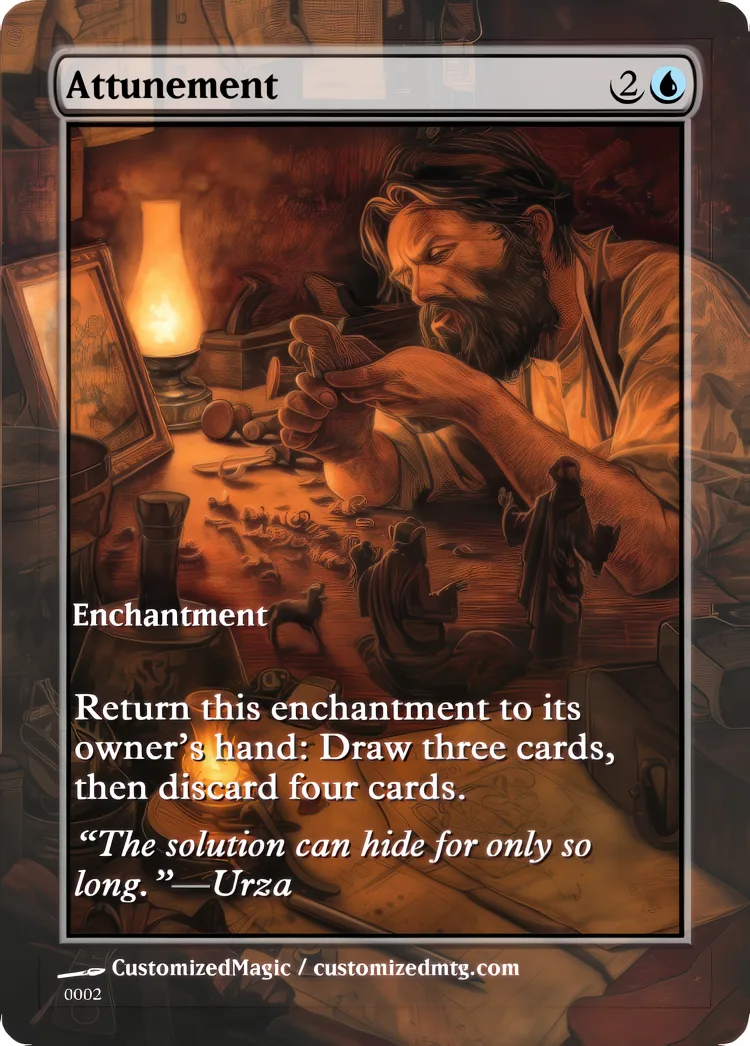 Attunement | Attunement.1 | Magic the Gathering / MTG Proxy Cards | Magic the Gathering Proxy Cards