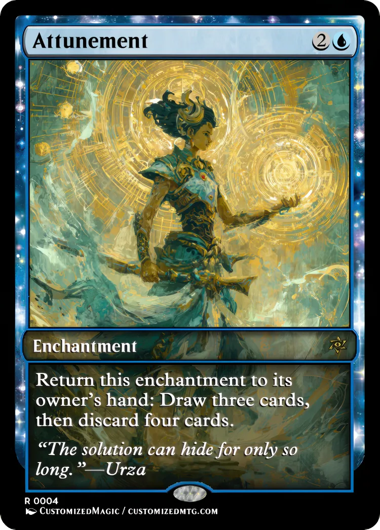 Attunement | Attunement.3 | Magic the Gathering / MTG Proxy Cards | Magic the Gathering Proxy Cards