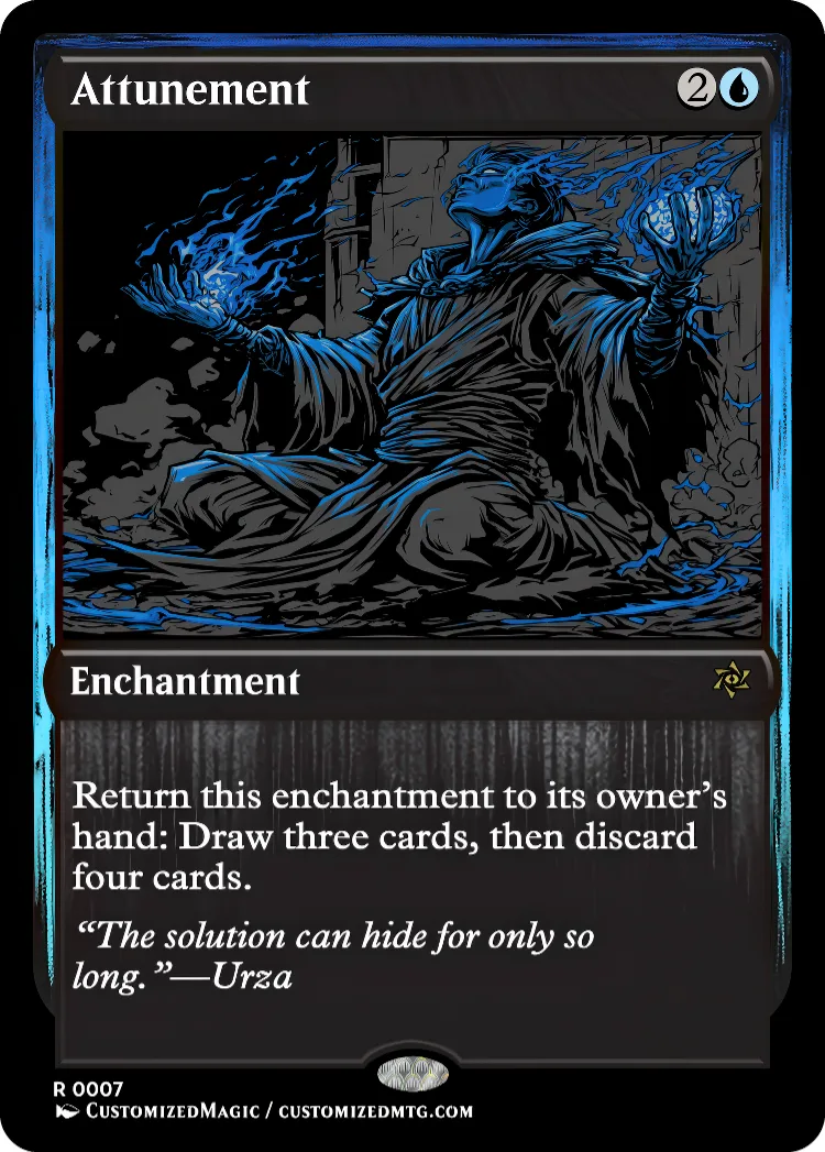 Attunement | Attunement.6 | Magic the Gathering / MTG Proxy Cards | Magic the Gathering Proxy Cards