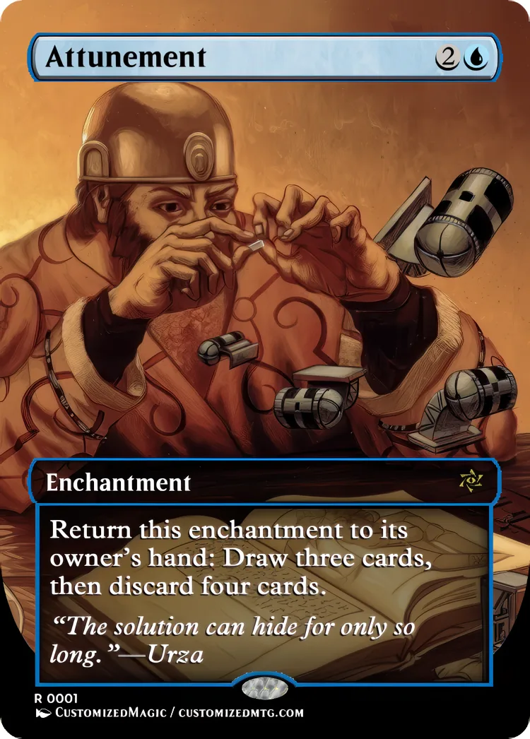 Attunement | Attunement | Magic the Gathering / MTG Proxy Cards | Magic the Gathering Proxy Cards