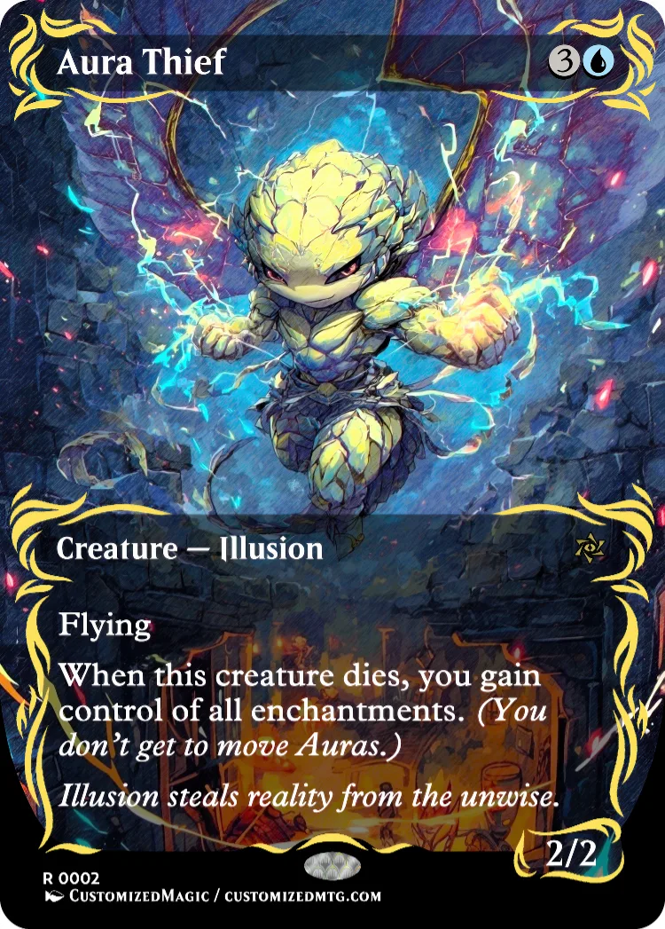 Aura Thief | Aura Thief.1 | Magic the Gathering / MTG Proxy Cards | Magic the Gathering Proxy Cards