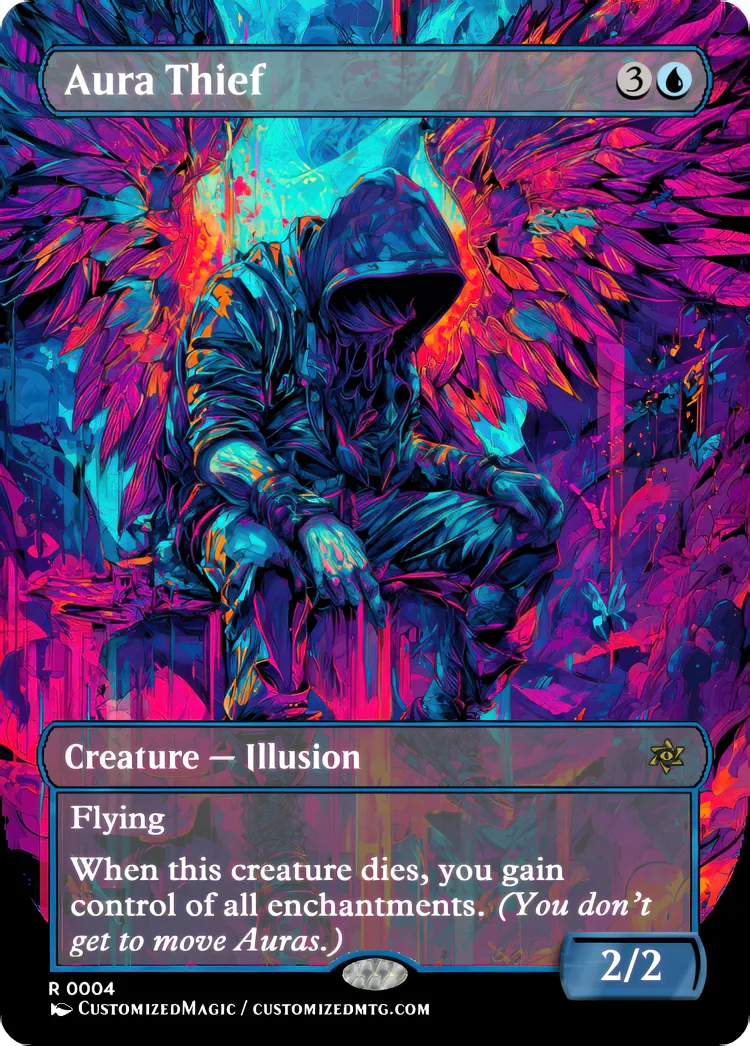 Aura Thief | Aura Thief.3 | Magic the Gathering / MTG Proxy Cards | Magic the Gathering Proxy Cards