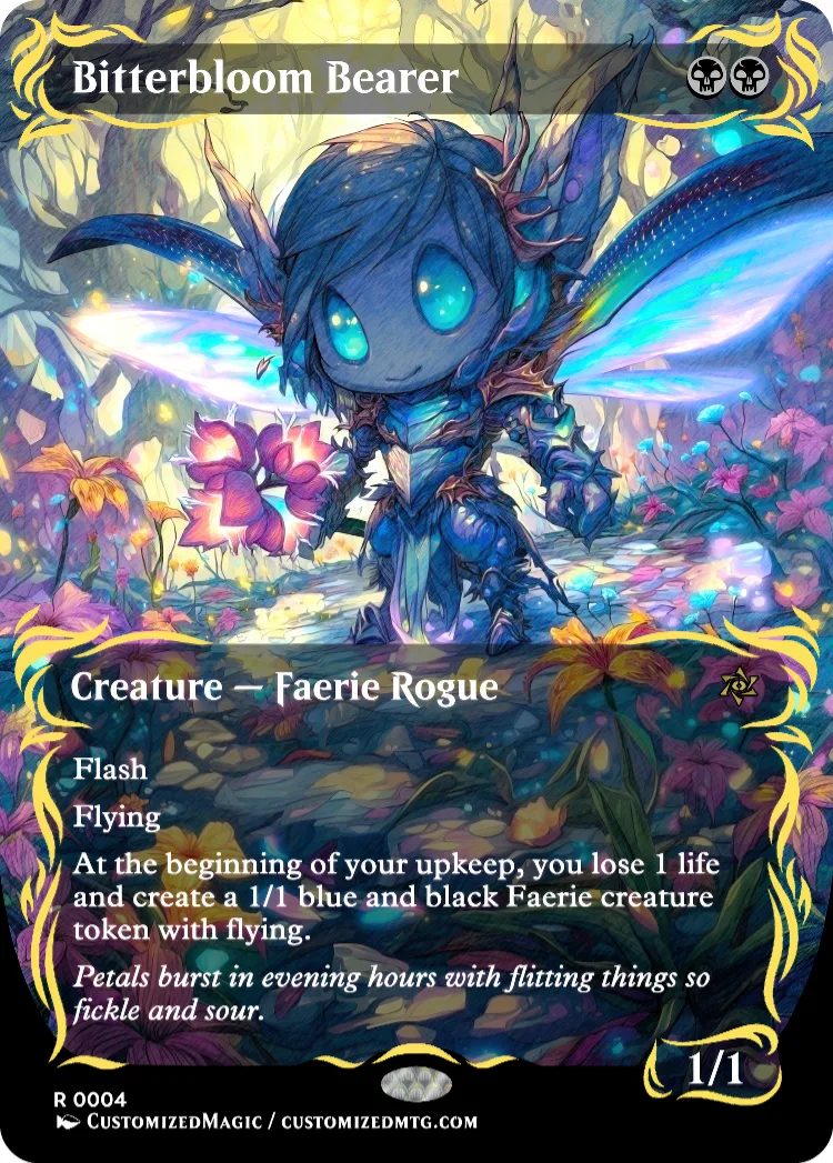 Bitterbloom Bearer | Bitterbloom Bearer.3 | Magic the Gathering / MTG Proxy Cards | Magic the Gathering Proxy Cards