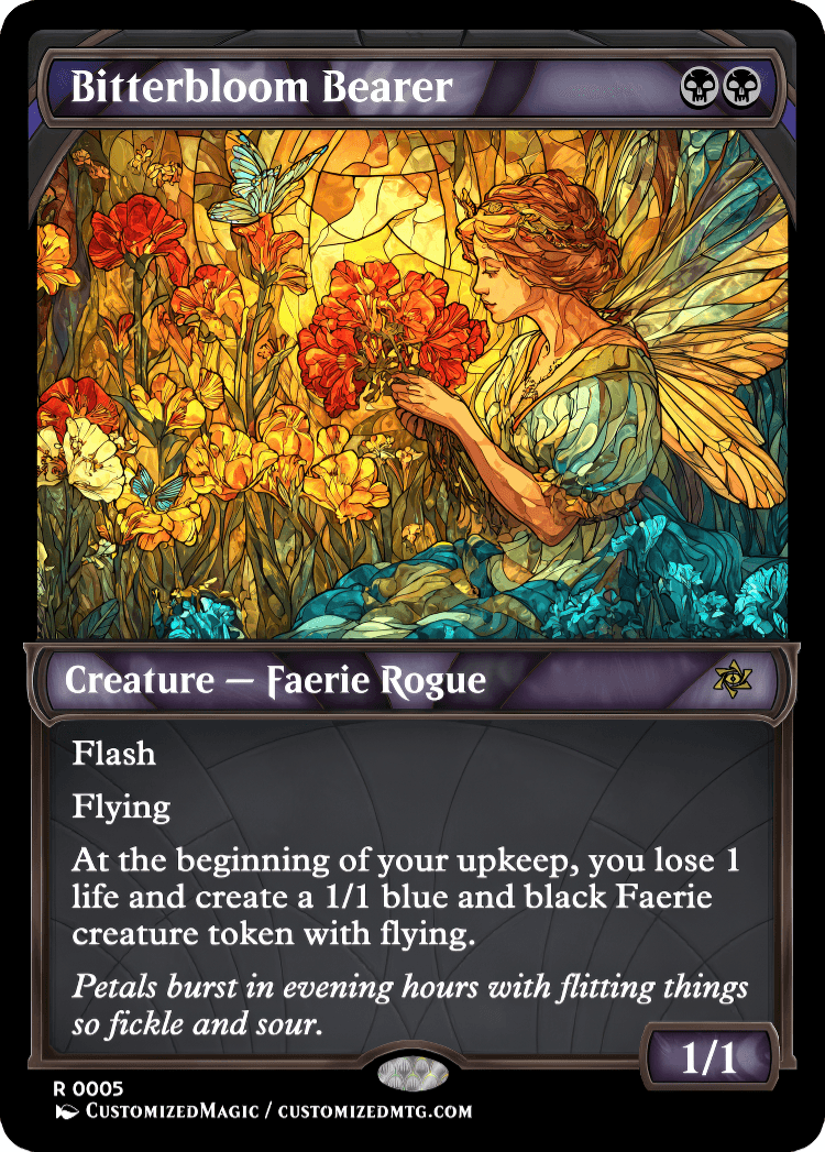 Bitterbloom Bearer | Bitterbloom Bearer.4 | Magic the Gathering / MTG Proxy Cards | Magic the Gathering Proxy Cards Bitterbloom Bearer | Bitterbloom Bearer.4 | Magic the Gathering / MTG Proxy Cards | Magic the Gathering Proxy Cards