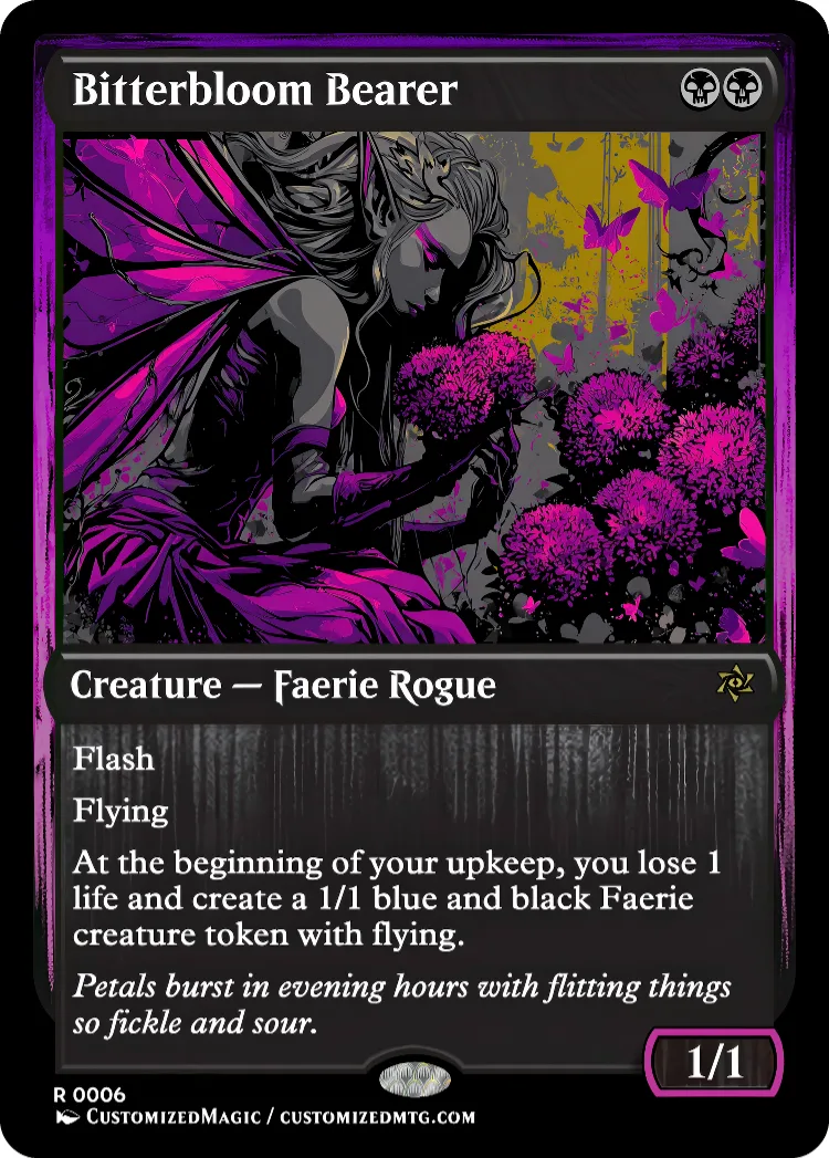 Bitterbloom Bearer | Bitterbloom Bearer.5 | Magic the Gathering / MTG Proxy Cards | Magic the Gathering Proxy Cards