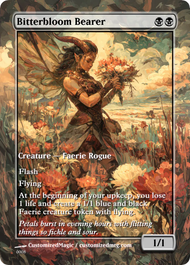 Bitterbloom Bearer | Bitterbloom Bearer.7 | Magic the Gathering / MTG Proxy Cards | Magic the Gathering Proxy Cards