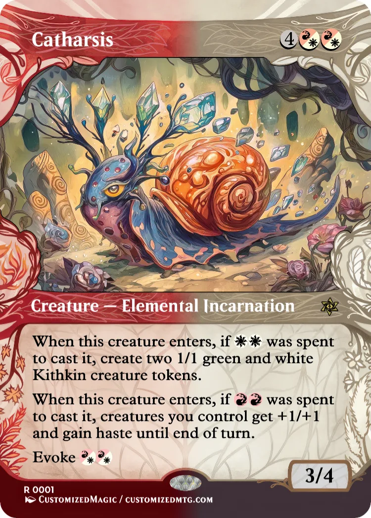 Lorwyn Eclipsed - Elemental Incarnation Cycle | Catharsis.1 | Magic the Gathering / MTG Proxy Cards | Magic the Gathering Proxy Cards