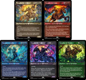 Cavalier Elemental Knight Cycle