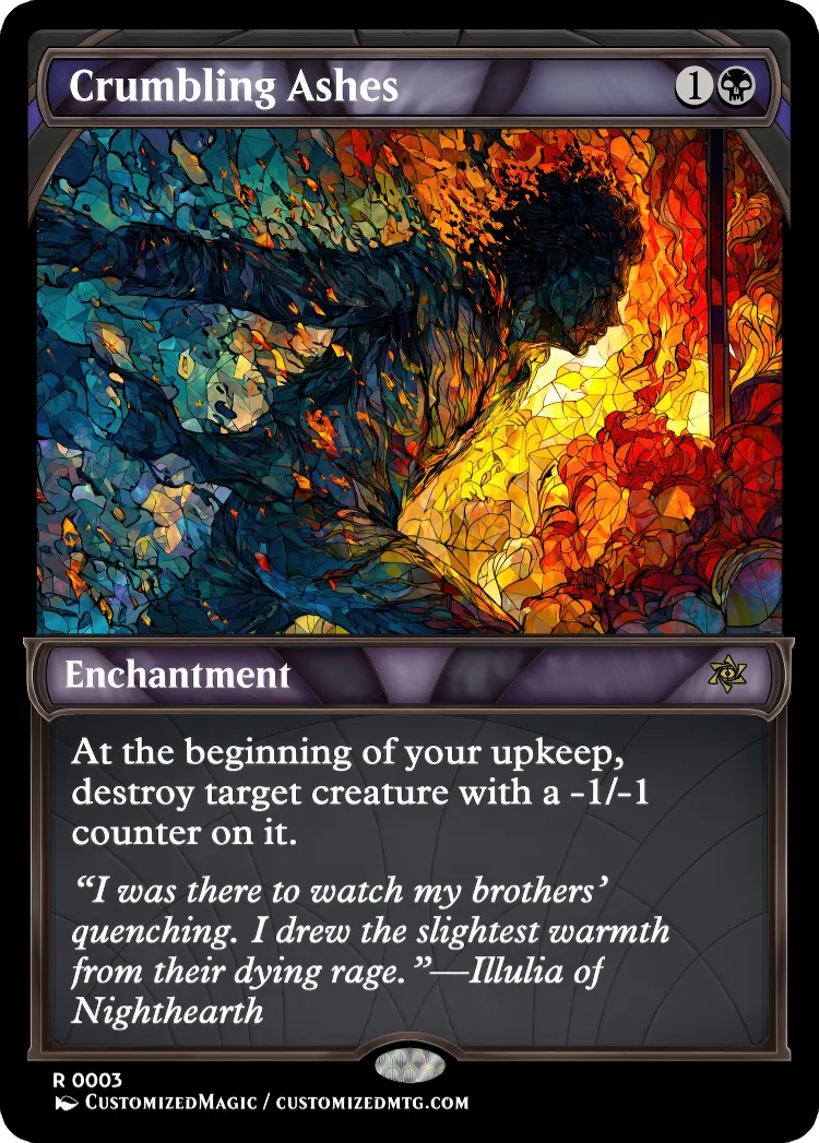 Crumbling Ashes | Crumbling Ashes.2 | Magic the Gathering / MTG Proxy Cards | Magic the Gathering Proxy Cards