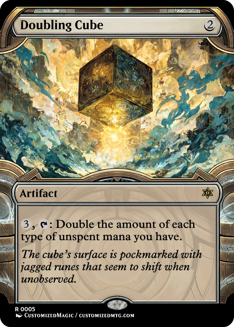 Doubling Cube | Doubling Cube.4 | Magic the Gathering / MTG Proxy Cards | Magic the Gathering Proxy Cards