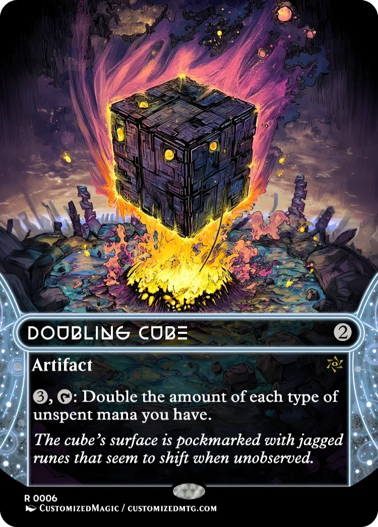Doubling Cube | Doubling Cube.5 | Magic the Gathering / MTG Proxy Cards | Magic the Gathering Proxy Cards