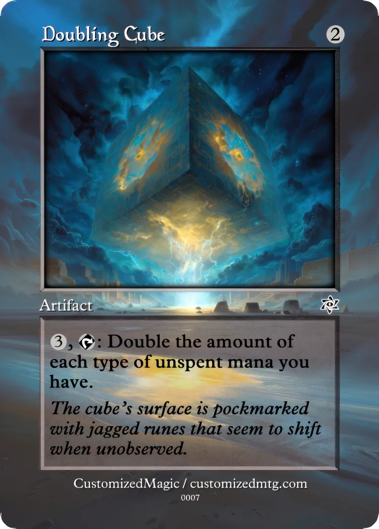 Doubling Cube | Doubling Cube.6 | Magic the Gathering / MTG Proxy Cards | Magic the Gathering Proxy Cards