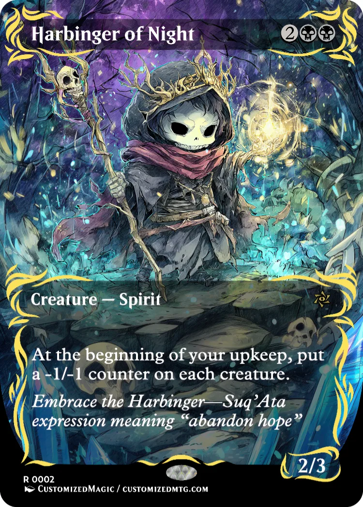 Harbinger of Night | Harbinger of Night.1 | Magic the Gathering / MTG Proxy Cards | Magic the Gathering Proxy Cards