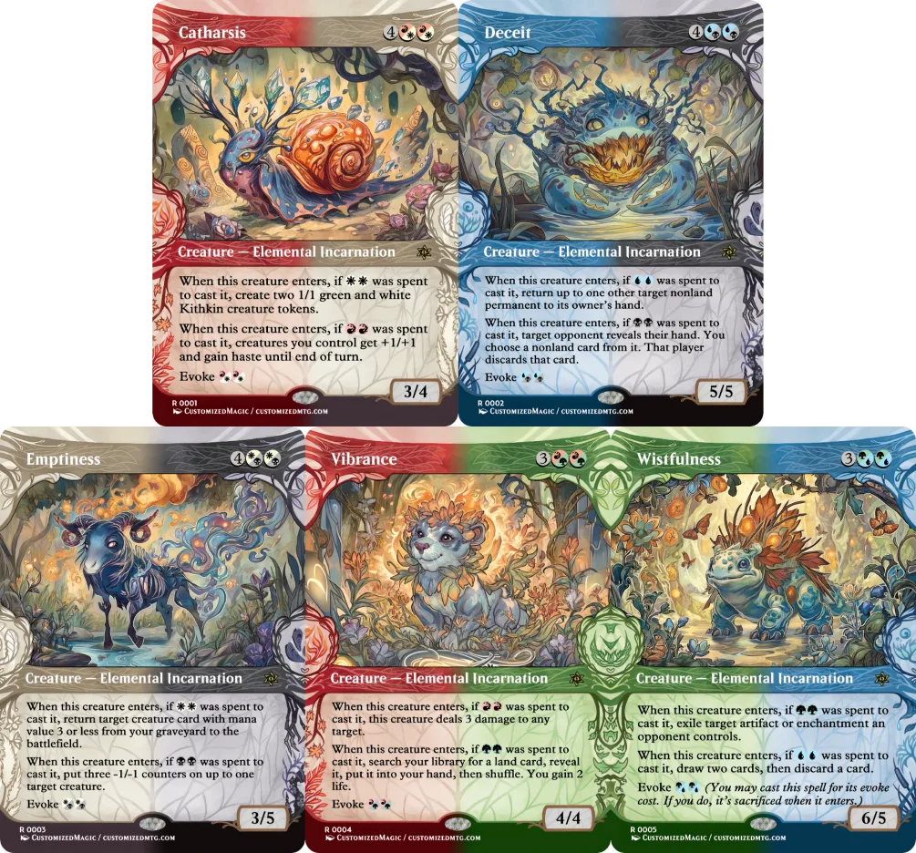 Lorwyn Eclipsed - Elemental Incarnation Cycle