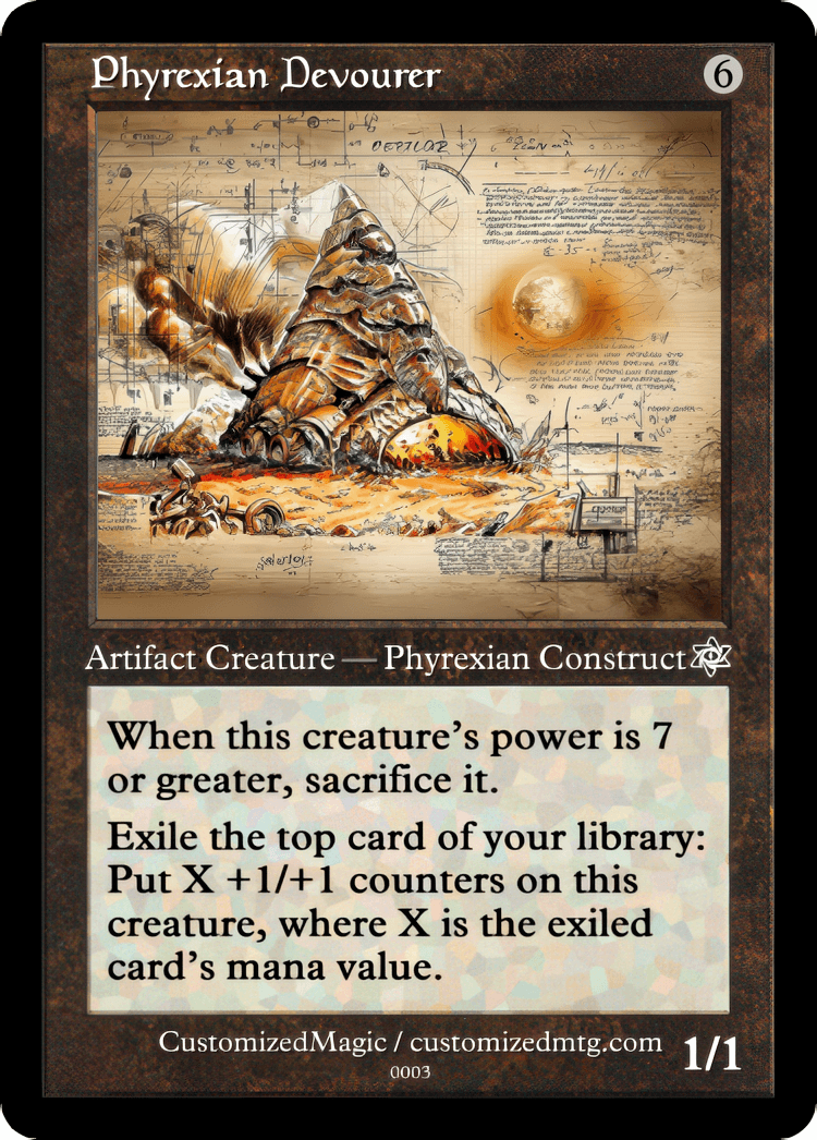 Phyrexian Devourer | Magic The Gathering Proxy Cards