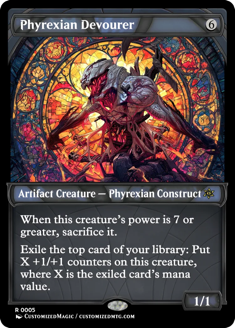 Phyrexian Devourer | Phyrexian Devourer.4 | Magic the Gathering / MTG Proxy Cards | Magic the Gathering Proxy Cards