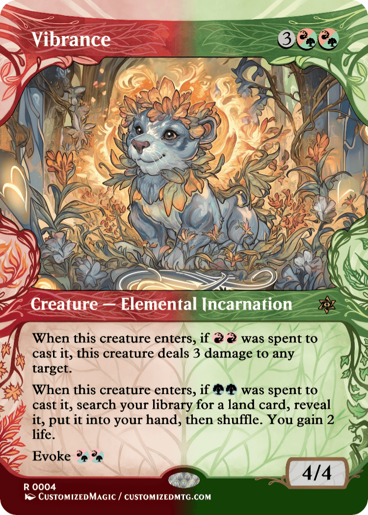 Lorwyn Eclipsed - Elemental Incarnation Cycle | Vibrance | Magic the Gathering / MTG Proxy Cards | Magic the Gathering Proxy Cards Lorwyn Eclipsed - Elemental Incarnation Cycle | Vibrance | Magic the Gathering / MTG Proxy Cards | Magic the Gathering Proxy Cards
