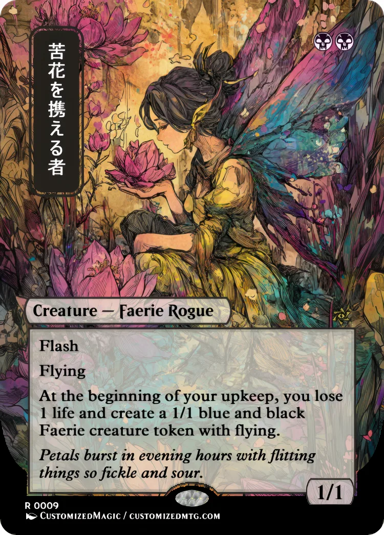 Bitterbloom Bearer | Magic the Gathering / MTG Proxy Cards | Magic the Gathering Proxy Cards