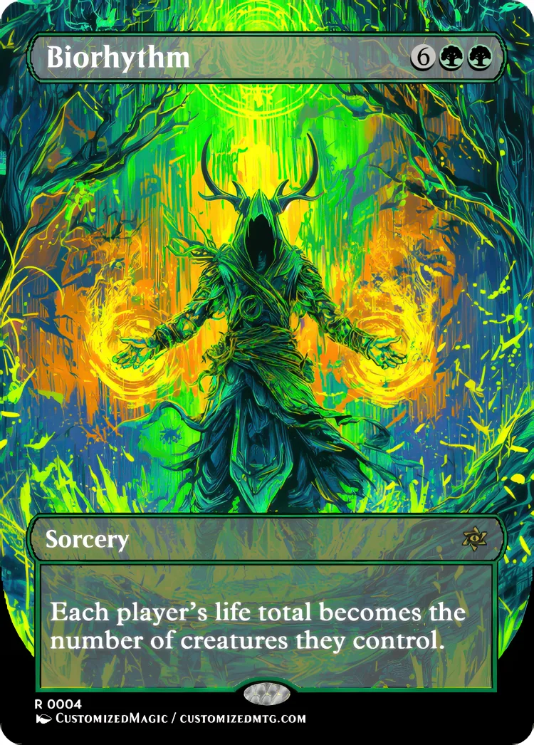 Biorhythm | Biorhythm.3 | Magic the Gathering / MTG Proxy Cards | Magic the Gathering Proxy Cards
