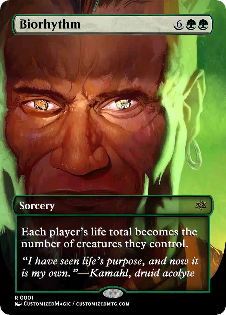 Biorhythm | Biorhythm | Magic the Gathering / MTG Proxy Cards | Magic the Gathering Proxy Cards