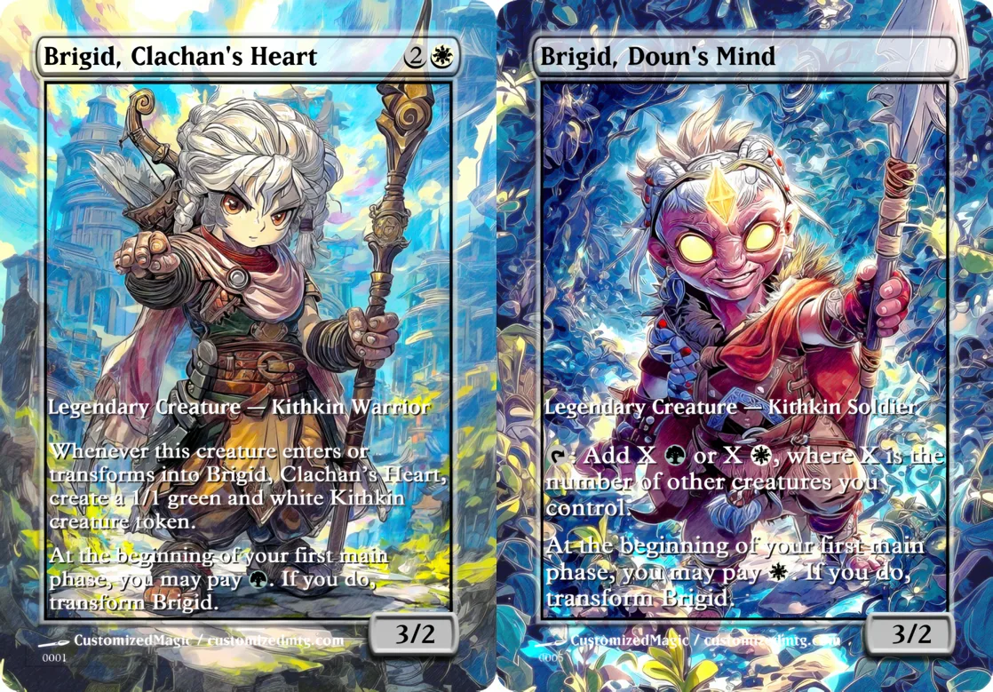 Brigid, Clachan's Heart // Brigid, Doun's Mind