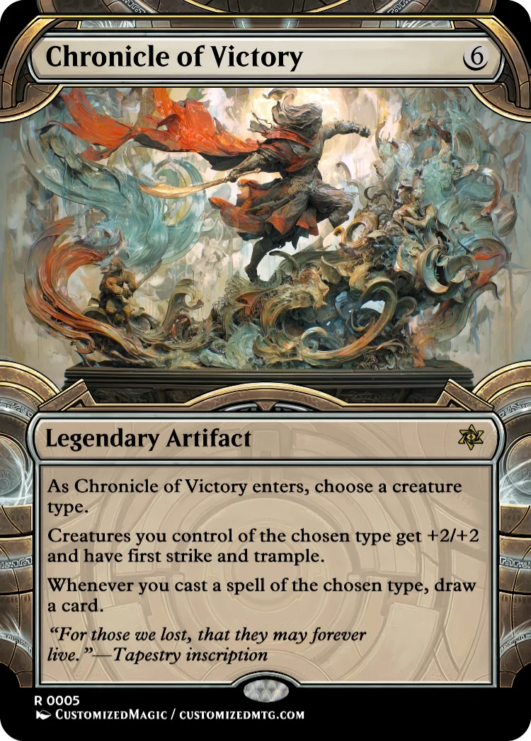 Chronicle of Victory | Chronicle of Victory.4 | Magic the Gathering / MTG Proxy Cards | Magic the Gathering Proxy Cards
