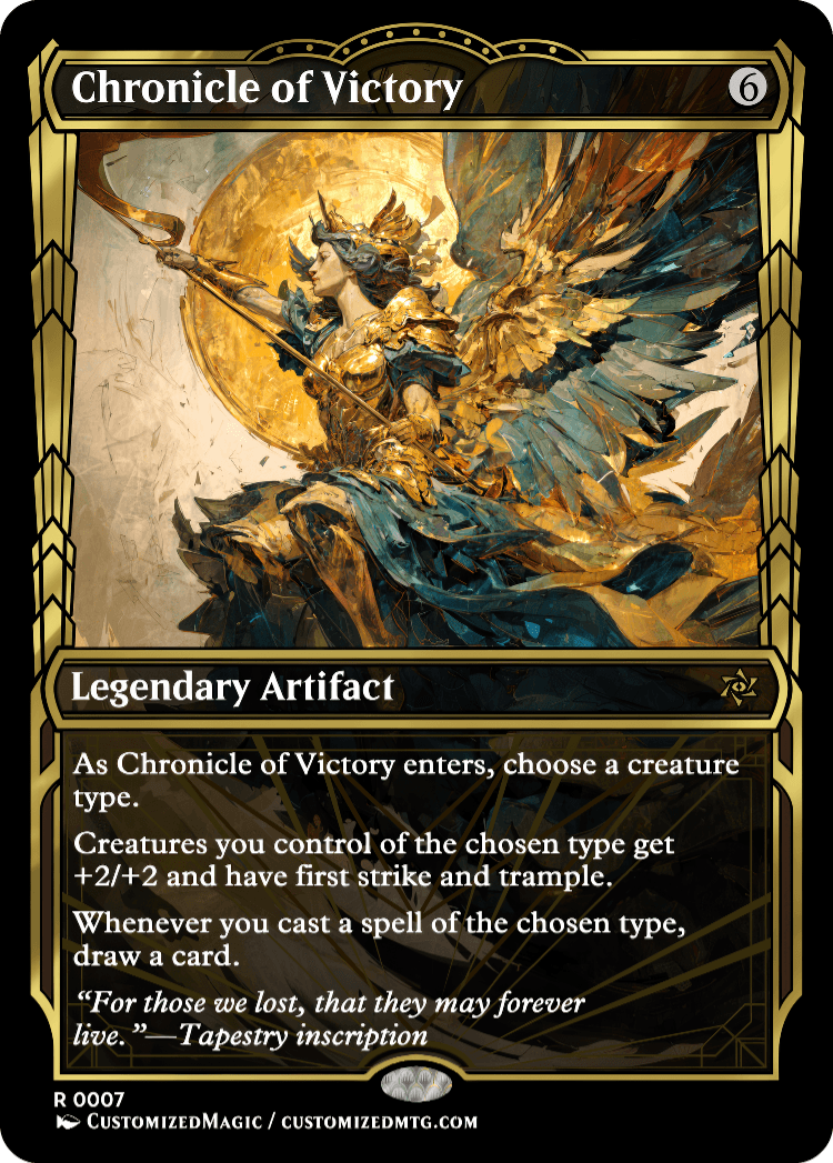 Chronicle of Victory | Chronicle of Victory.6 | Magic the Gathering / MTG Proxy Cards | Magic the Gathering Proxy Cards Chronicle of Victory | Chronicle of Victory.6 | Magic the Gathering / MTG Proxy Cards | Magic the Gathering Proxy Cards