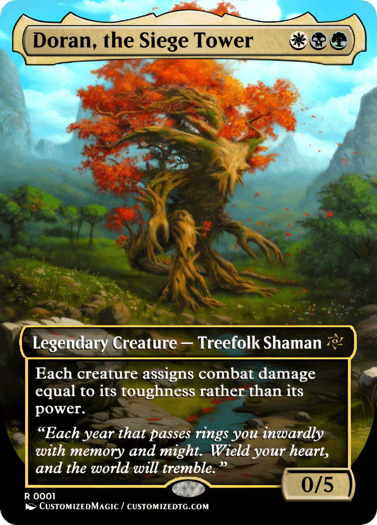 Doran, the Siege Tower | Doran the Siege Tower | Magic the Gathering / MTG Proxy Cards | Magic the Gathering Proxy Cards Doran, the Siege Tower | Doran the Siege Tower | Magic the Gathering / MTG Proxy Cards | Magic the Gathering Proxy Cards
