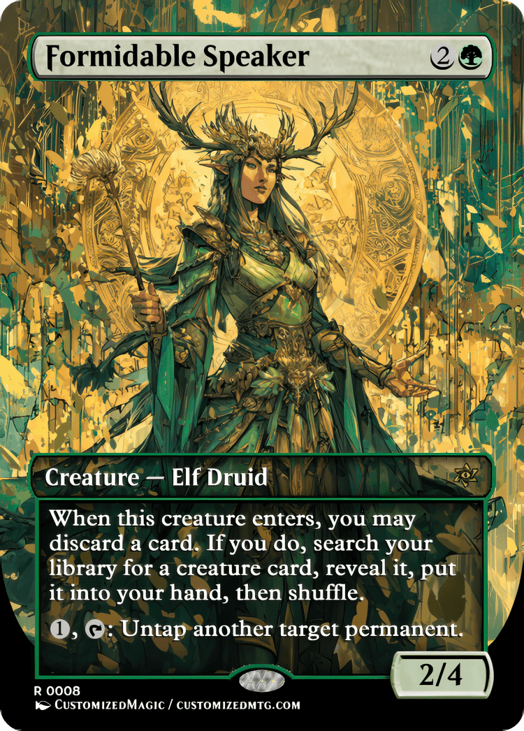Formidable Speaker | Formidable Speaker.7 | Magic the Gathering / MTG Proxy Cards | Magic the Gathering Proxy Cards Formidable Speaker | Formidable Speaker.7 | Magic the Gathering / MTG Proxy Cards | Magic the Gathering Proxy Cards
