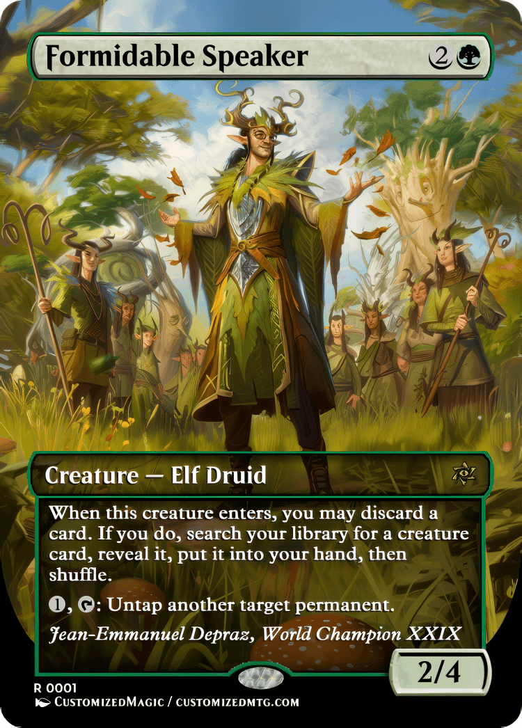 Formidable Speaker | Formidable Speaker | Magic the Gathering / MTG Proxy Cards | Magic the Gathering Proxy Cards Formidable Speaker | Formidable Speaker | Magic the Gathering / MTG Proxy Cards | Magic the Gathering Proxy Cards