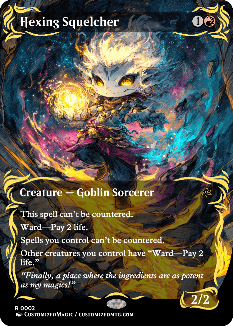 Hexing Squelcher | Hexing Squelcher.1 | Magic the Gathering / MTG Proxy Cards | Magic the Gathering Proxy Cards Hexing Squelcher | Hexing Squelcher.1 | Magic the Gathering / MTG Proxy Cards | Magic the Gathering Proxy Cards