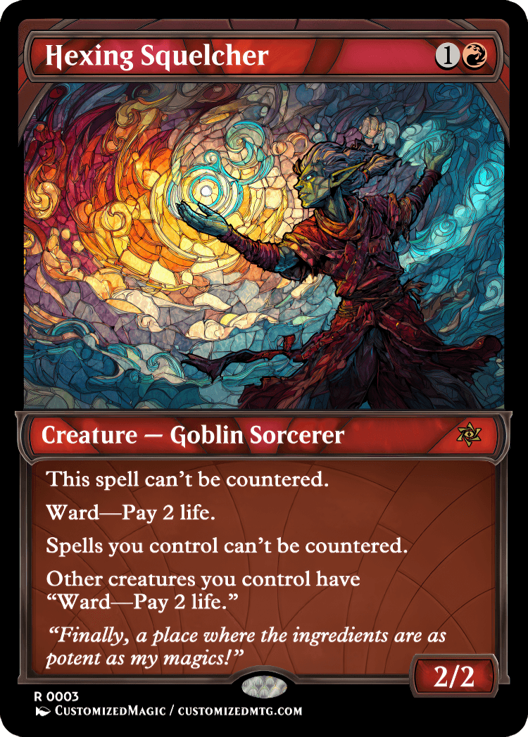 Hexing Squelcher | Hexing Squelcher.2 | Magic the Gathering / MTG Proxy Cards | Magic the Gathering Proxy Cards Hexing Squelcher | Hexing Squelcher.2 | Magic the Gathering / MTG Proxy Cards | Magic the Gathering Proxy Cards