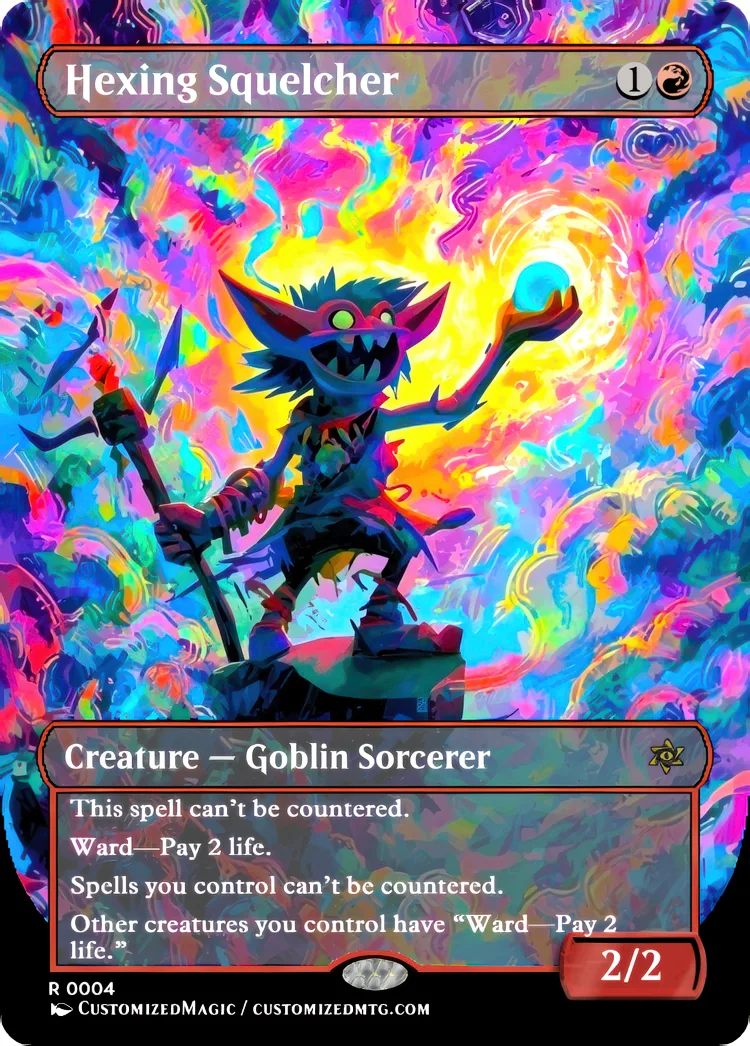 Hexing Squelcher | Hexing Squelcher.3 | Magic the Gathering / MTG Proxy Cards | Magic the Gathering Proxy Cards