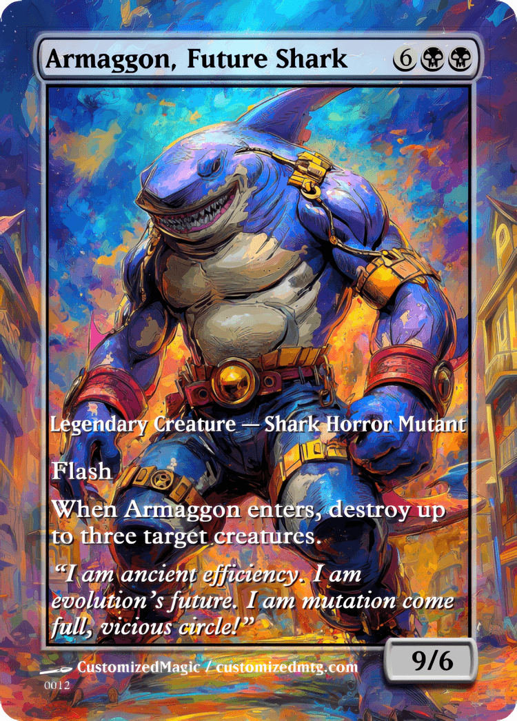 Teenage Mutant Ninja Turtles Commanders - Oil Painted Edition Part 1 of 2 | Armaggon Future Shark | Magic the Gathering / MTG Proxy Cards | Magic the Gathering Proxy Cards Teenage Mutant Ninja Turtles Commanders - Oil Painted Edition Part 1 of 2 | Armaggon Future Shark | Magic the Gathering / MTG Proxy Cards | Magic the Gathering Proxy Cards