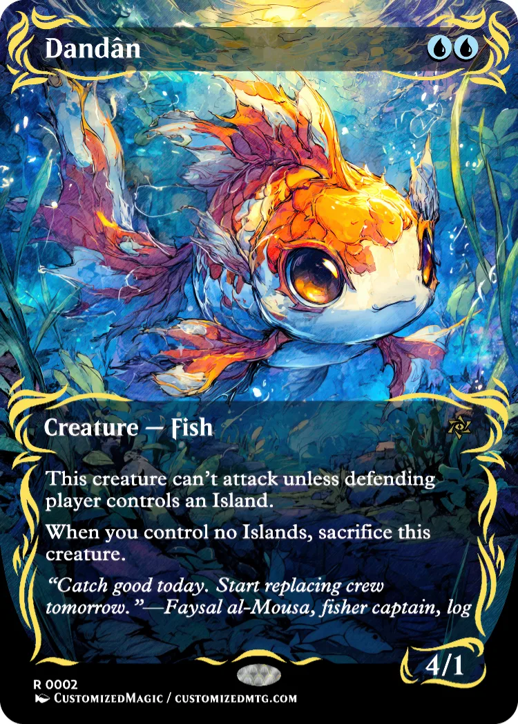 Dandân | Dandan.1 | Magic the Gathering / MTG Proxy Cards | Magic the Gathering Proxy Cards